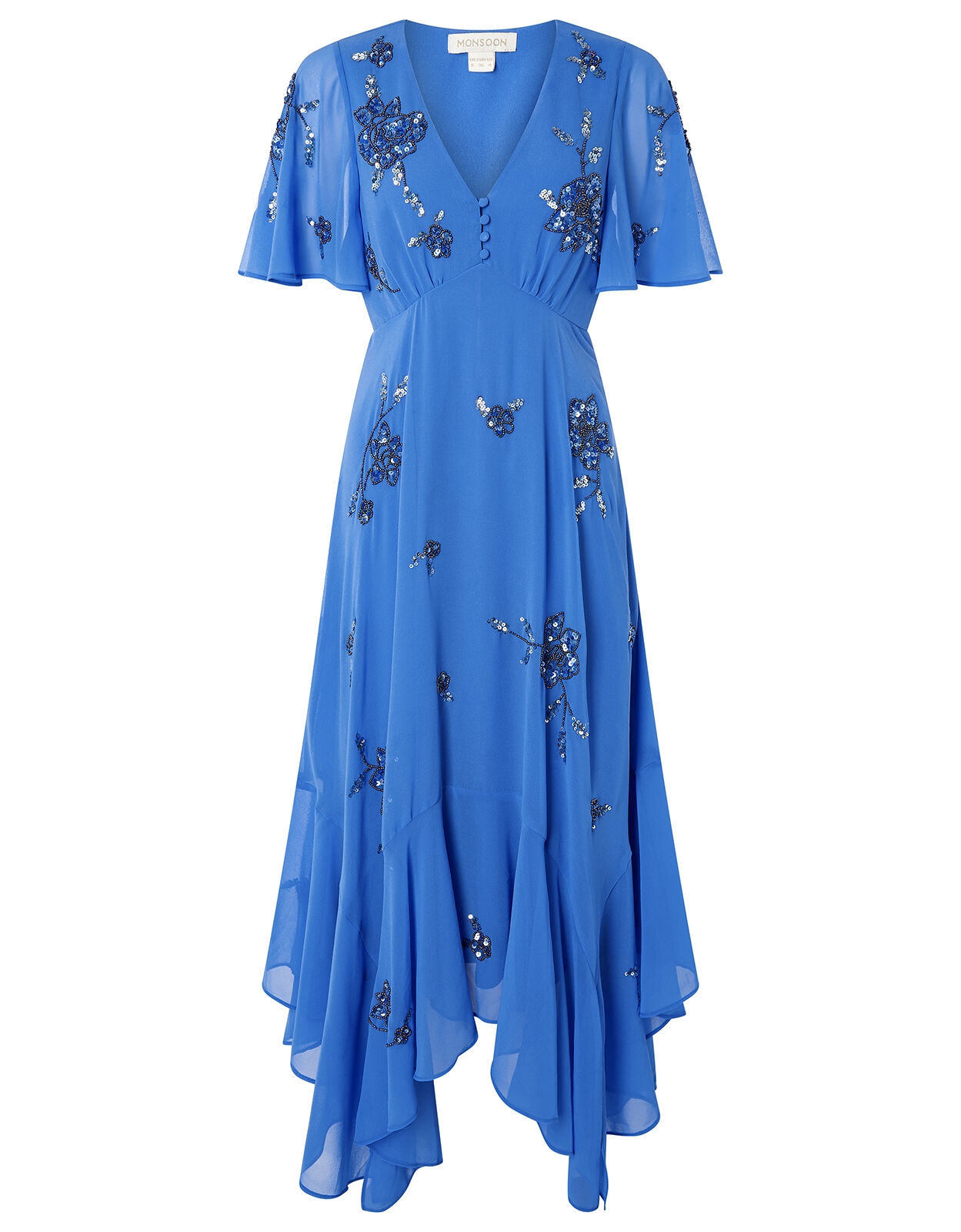 ARTISAN Amira Embellished Dress Blue ...